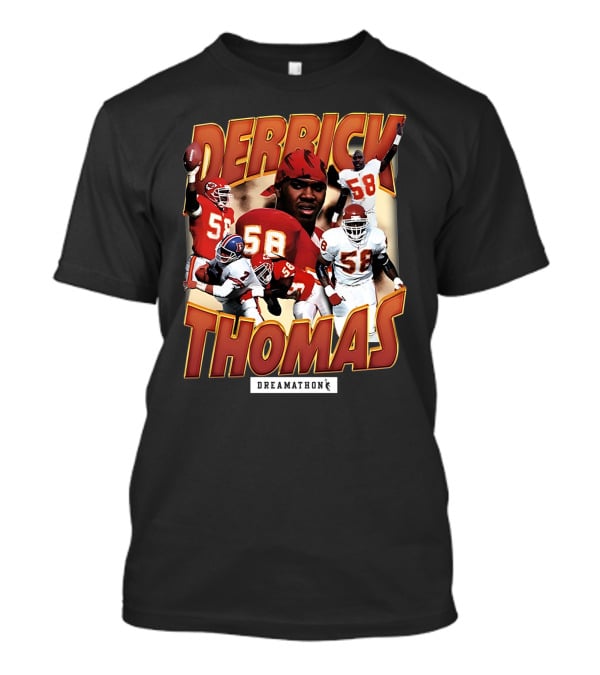 Derrick Thomas Dreamathon Football Legends 58 T-Shirt