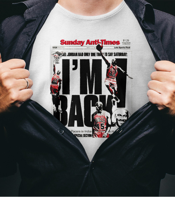 Sunday Anti-Times Zion Williamson I'm Back T-Shirt