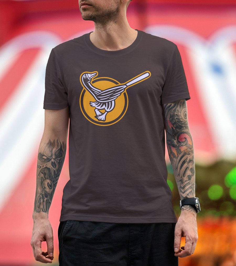 Yu Darvish San Diego Padres Goose Baseball T-Shirt
