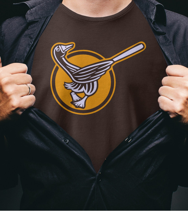 Yu Darvish San Diego Padres Goose Baseball T-Shirt