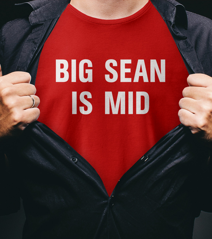 Big Sean Is Mid Statement In T-Shirt