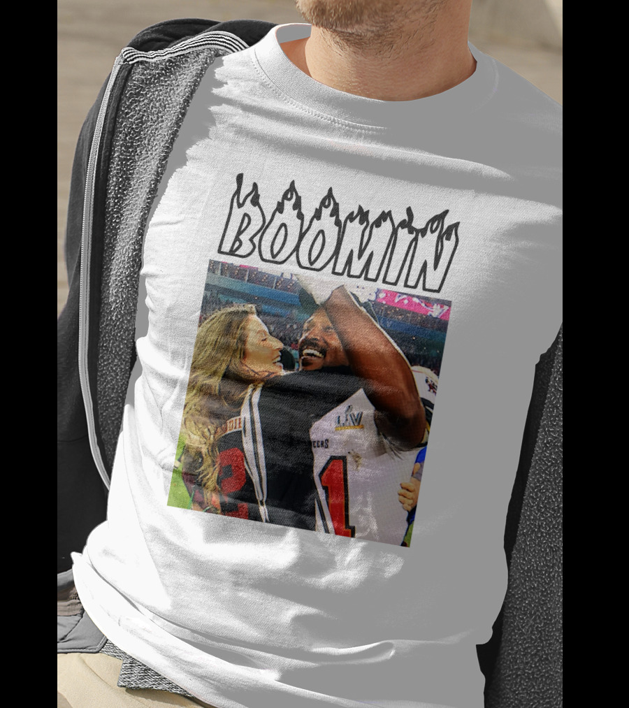 Boomin Antonio Brown Gisele NFL T-Shirt