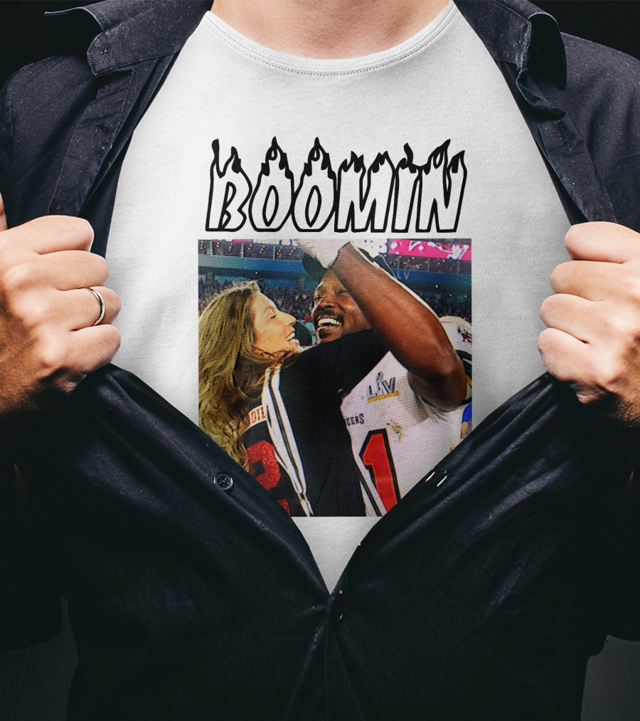 Boomin Antonio Brown Gisele NFL T-Shirt