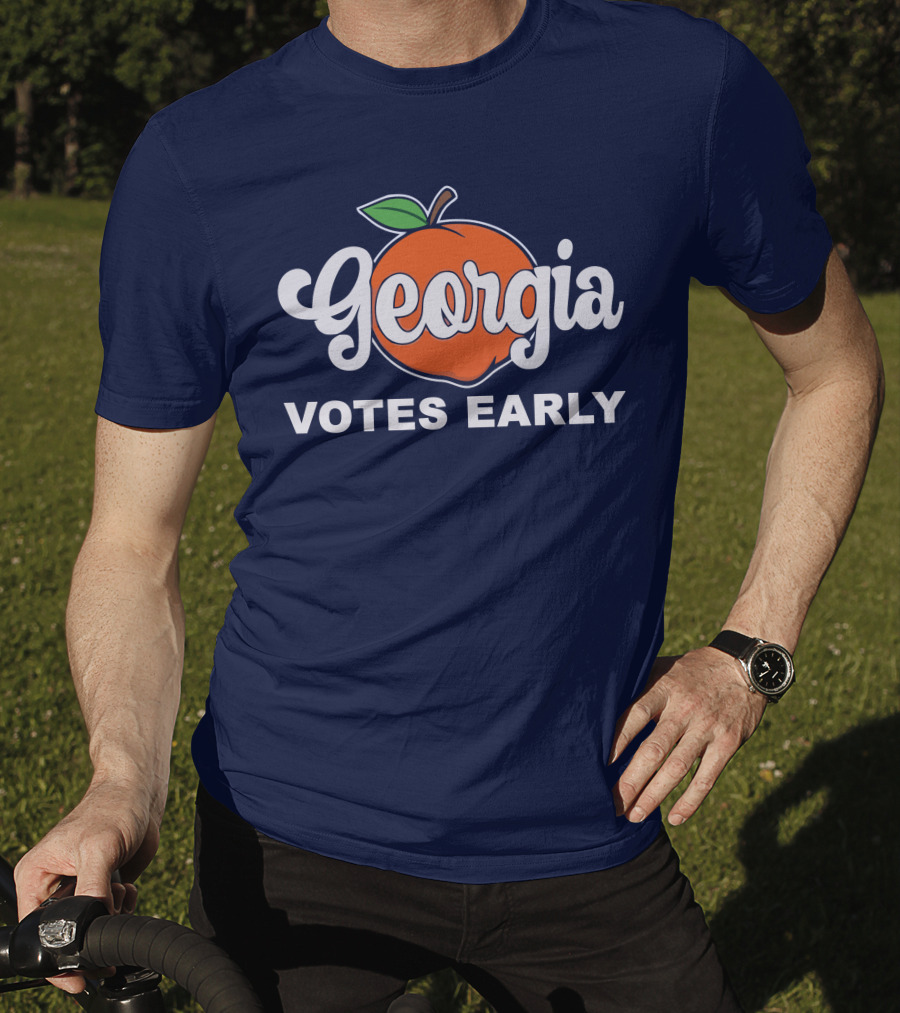 Georgia Votes Early Peach T-Shirt