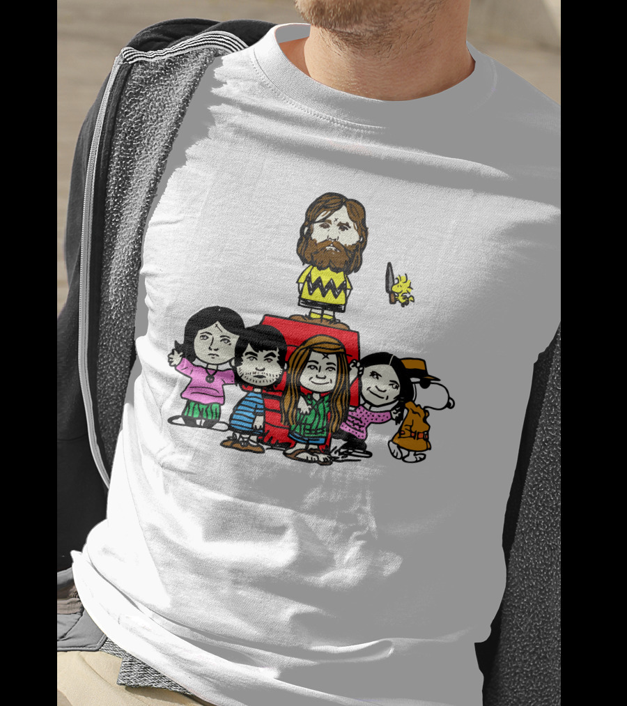 Charlie Manson And Spooky Peanuts T-Shirt
