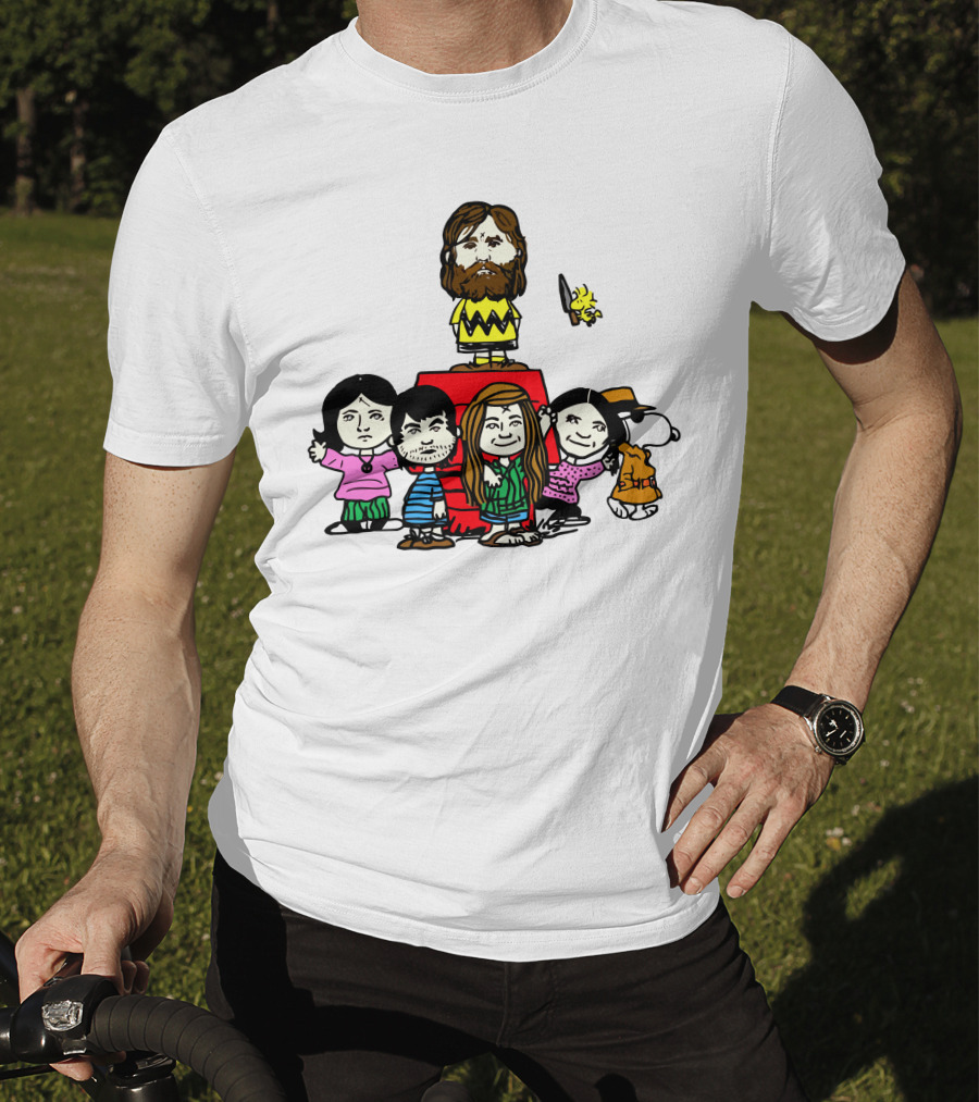 Charlie Manson And Spooky Peanuts T-Shirt