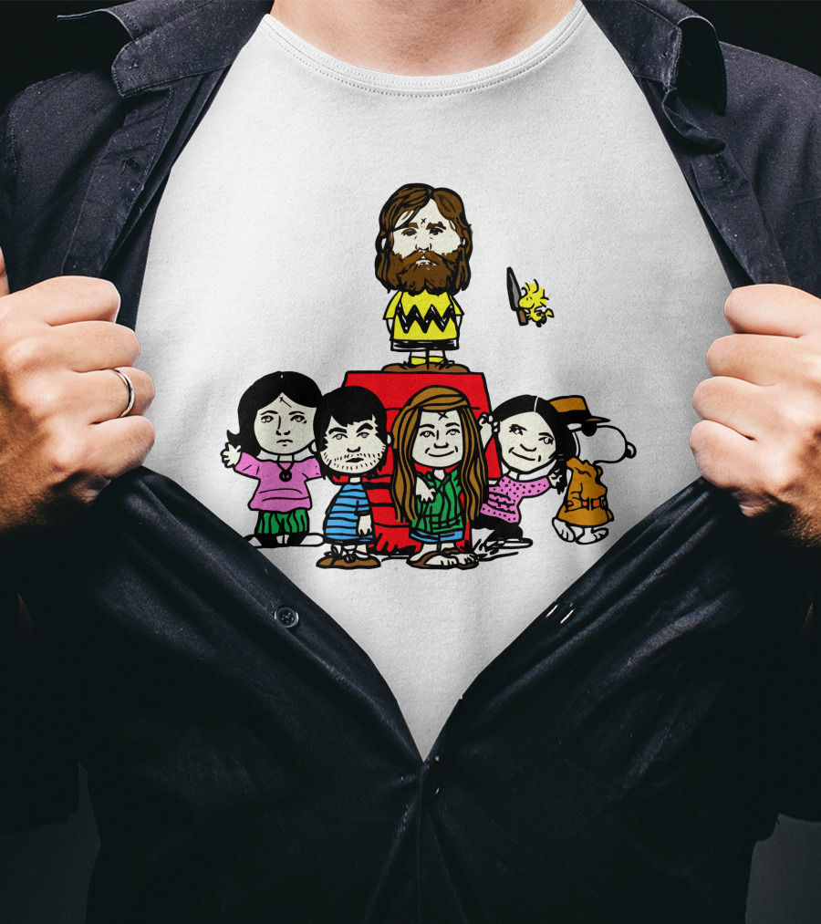 Charlie Manson And Spooky Peanuts T-Shirt