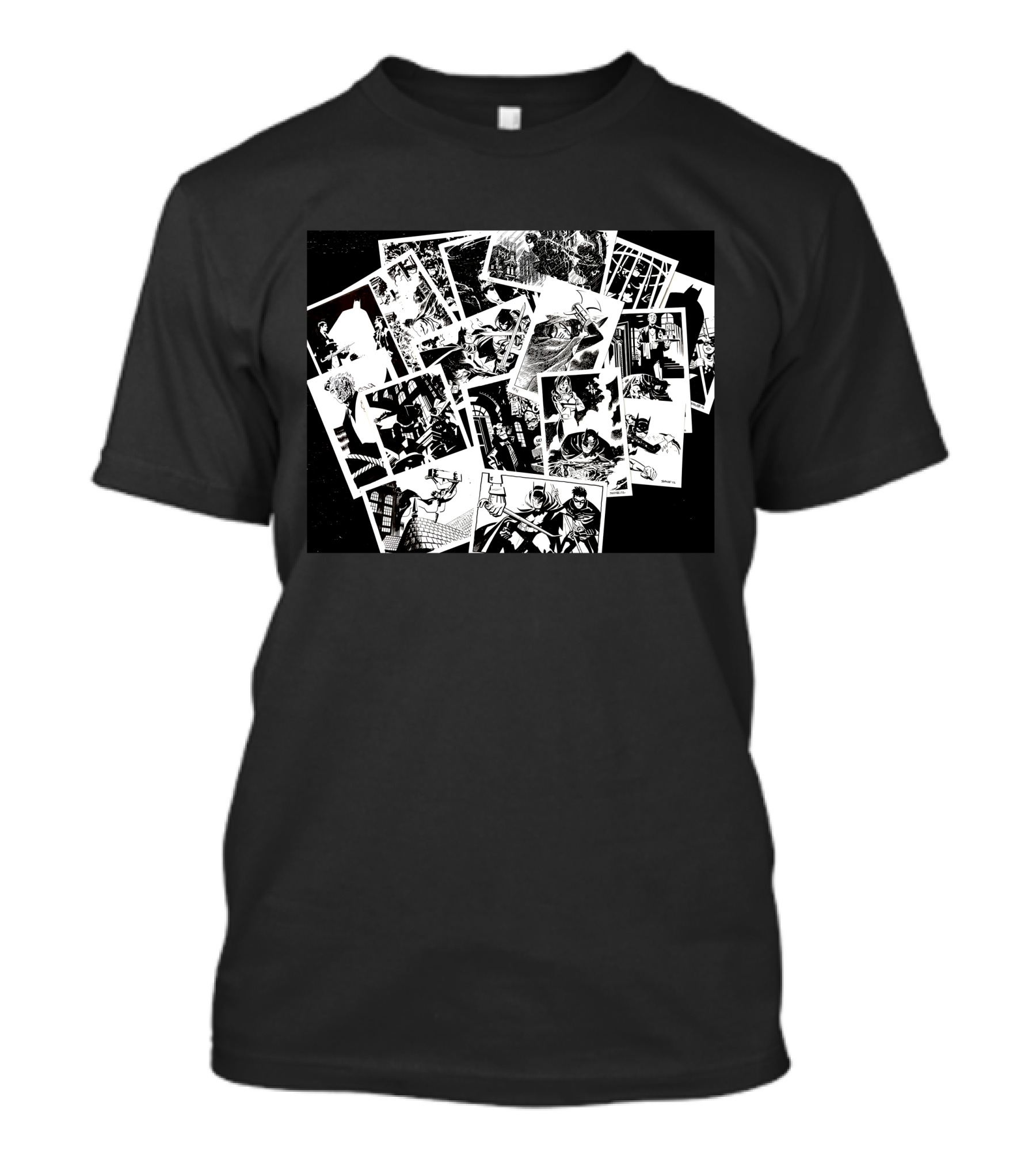 Chris Samnee Batober Batman Comic Art Collection T-Shirt