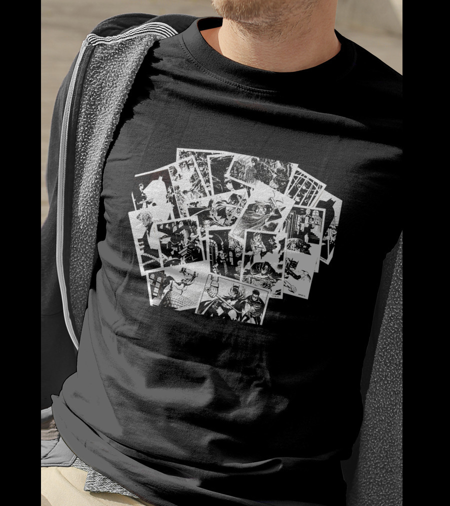 Chris Samnee Batober Batman Comic Art Collection T-Shirt