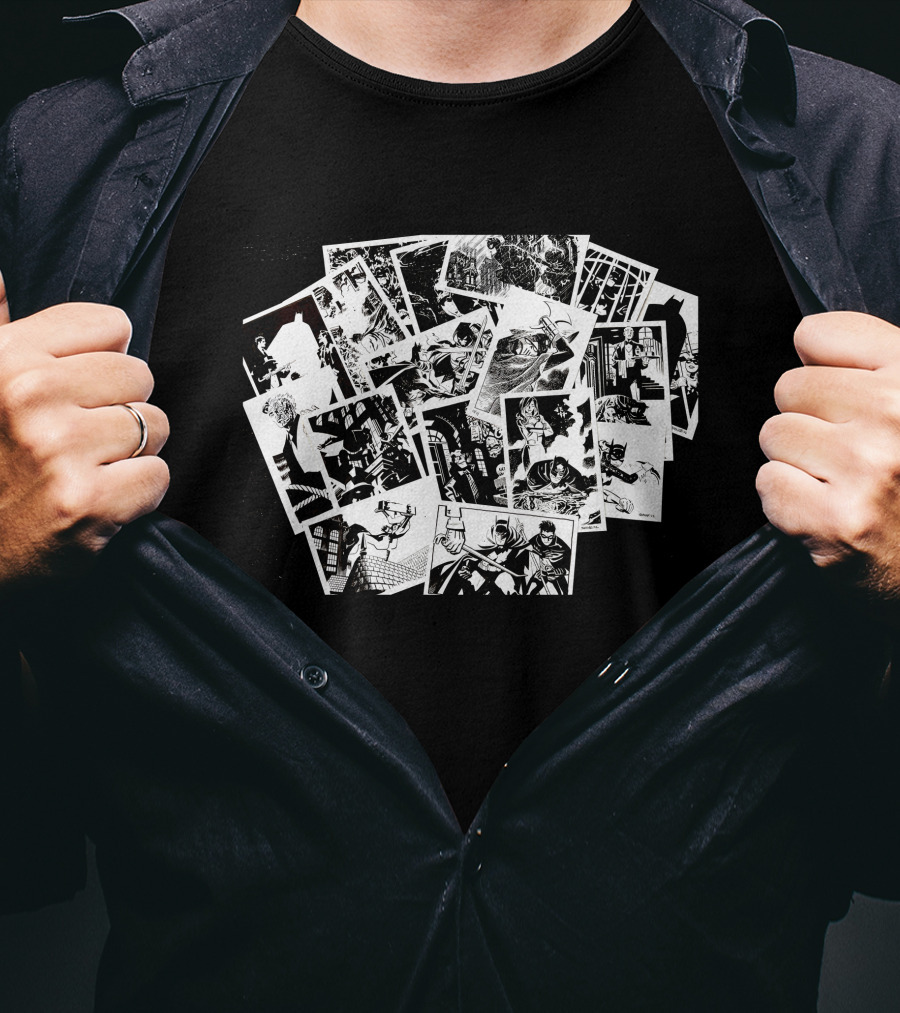 Chris Samnee Batober Batman Comic Art Collection T-Shirt