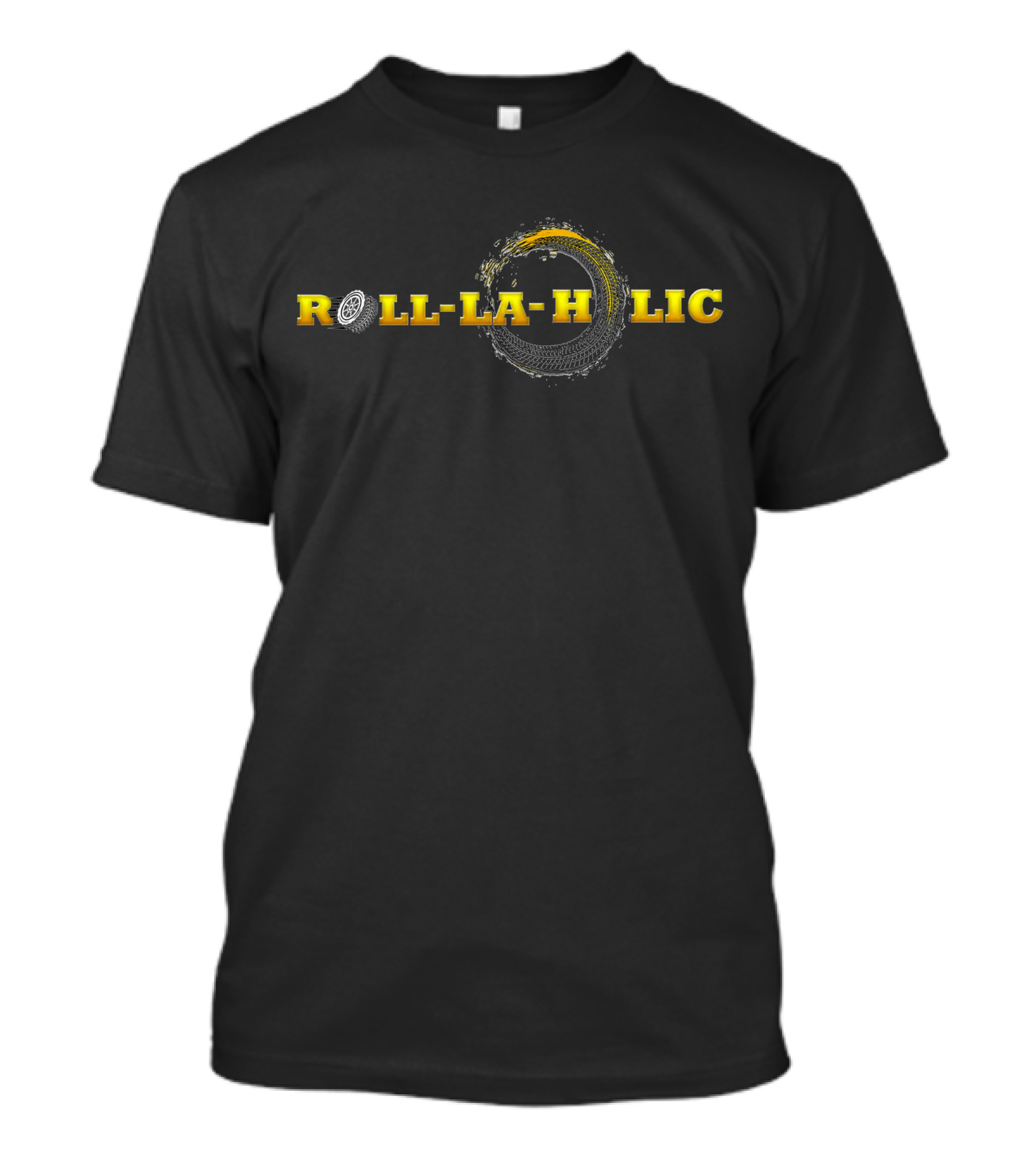 Roll-La-Holic Tire Tread Circular T-Shirt