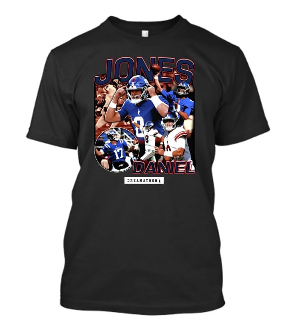Daniel Jones Dreamathon Football Highlights T-Shirt