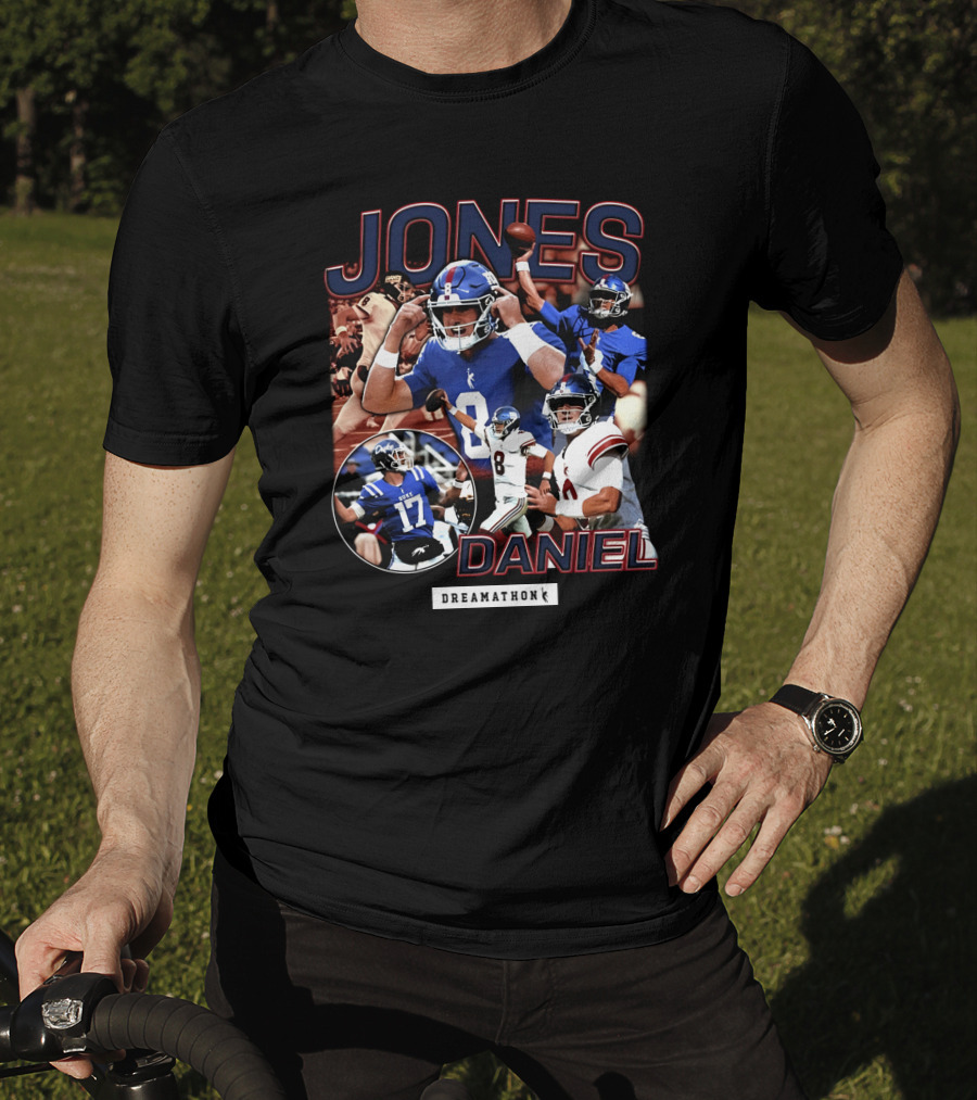 Daniel Jones Dreamathon Football Highlights T-Shirt