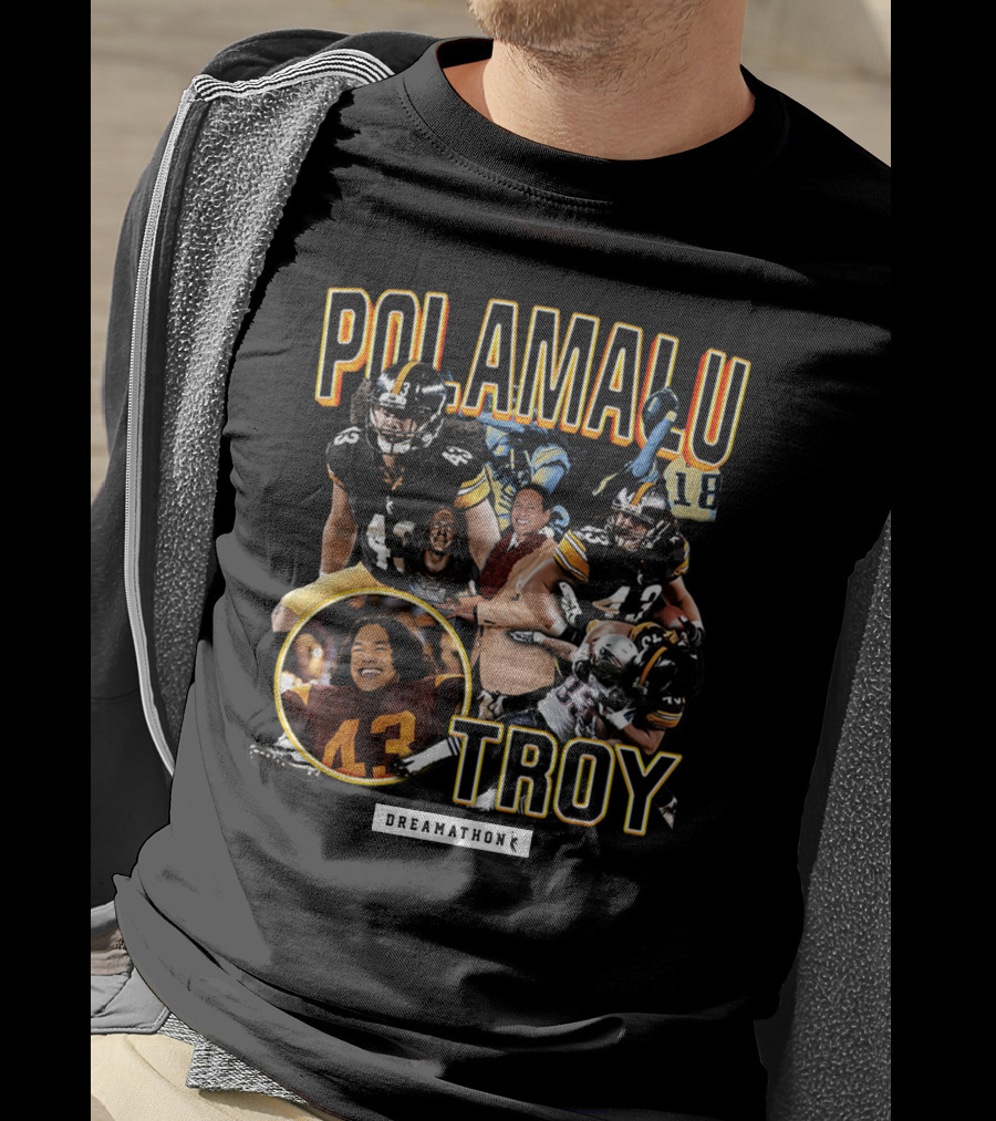POLAMALU TROY DREAMATHON T-Shirt