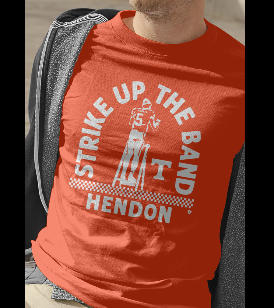 Tennessee Football Strike Up The Band Hendon Hooker T-Shirt