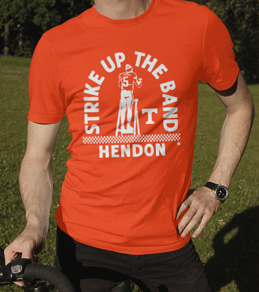 Tennessee Football Strike Up The Band Hendon Hooker T-Shirt
