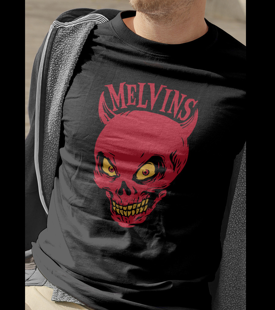 Melvins Red Devil Skull T-Shirt