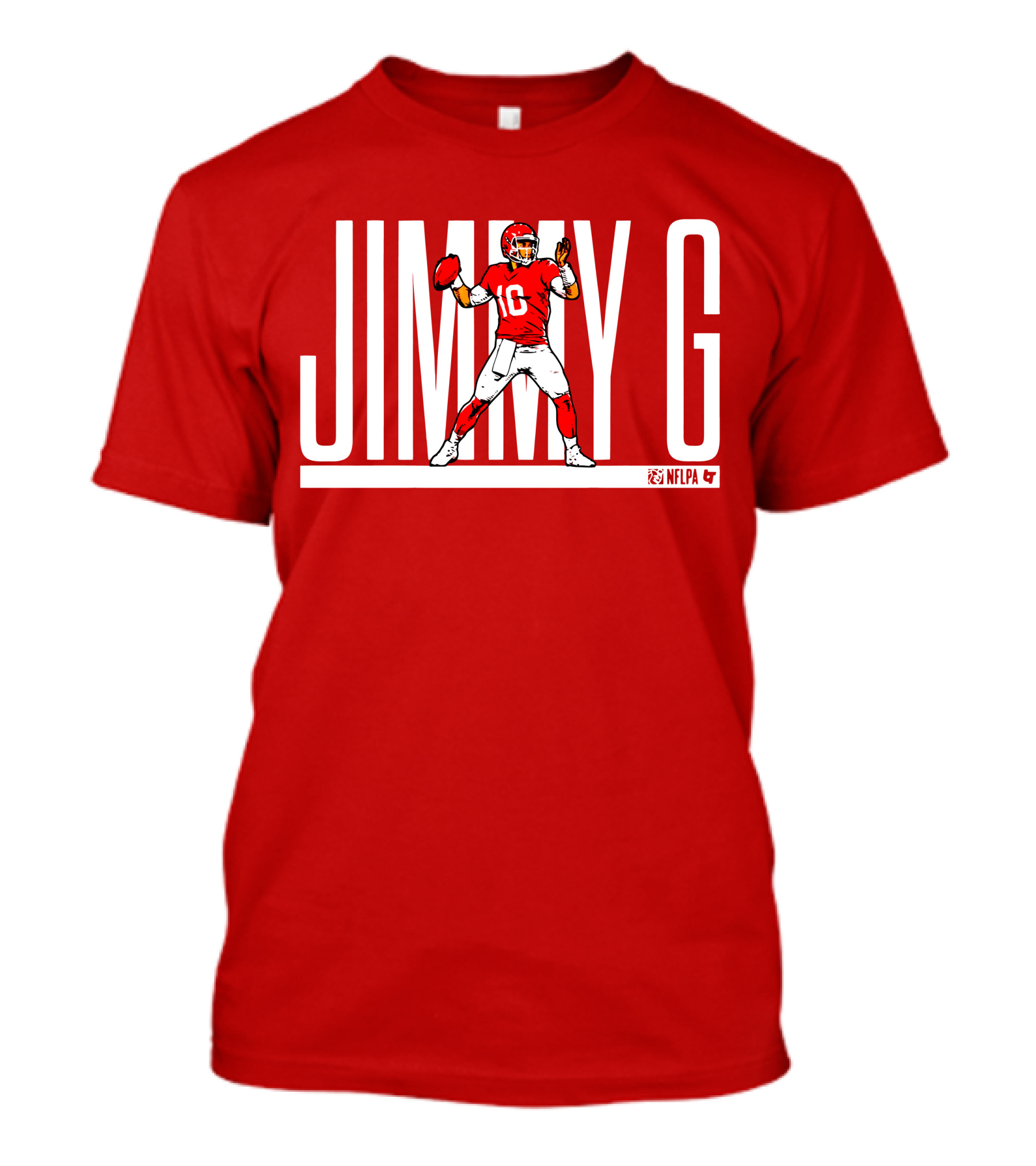 JIMMY G NFLPA Quarterback 10 T-Shirt