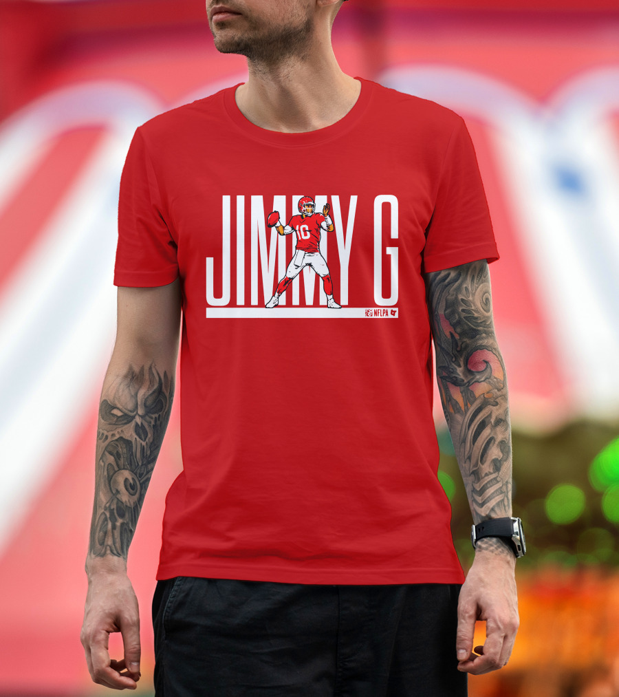 JIMMY G NFLPA Quarterback 10 T-Shirt