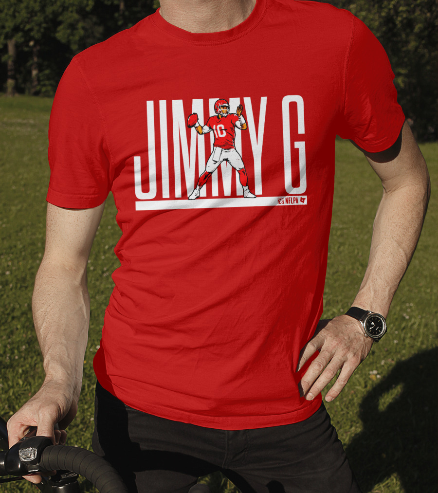 JIMMY G NFLPA Quarterback 10 T-Shirt
