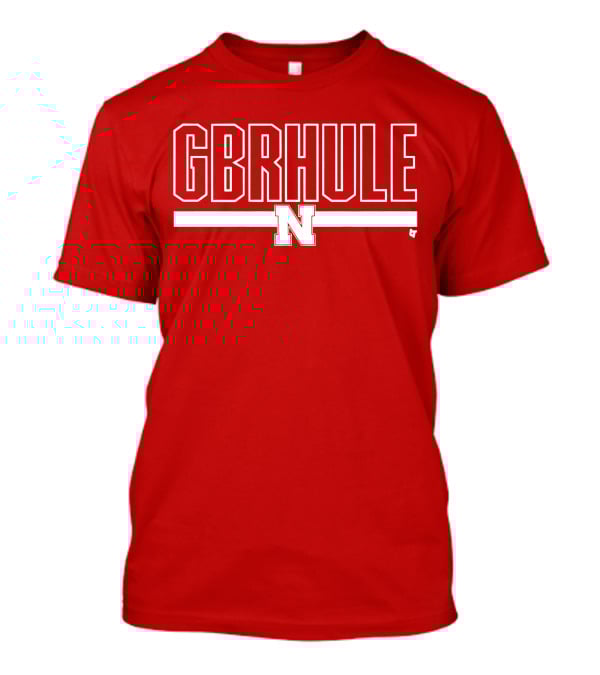 Nebraska Football GBRHULE N Logo T-Shirt