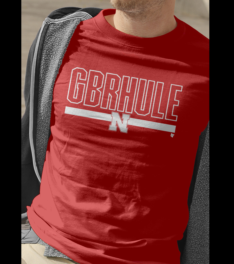 Nebraska Football GBRHULE N Logo T-Shirt