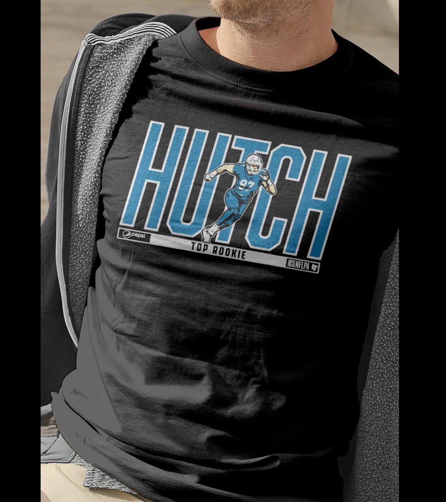 Hutchinson 97 Top Rookie Hutch Pepsi NFLPA T-Shirt