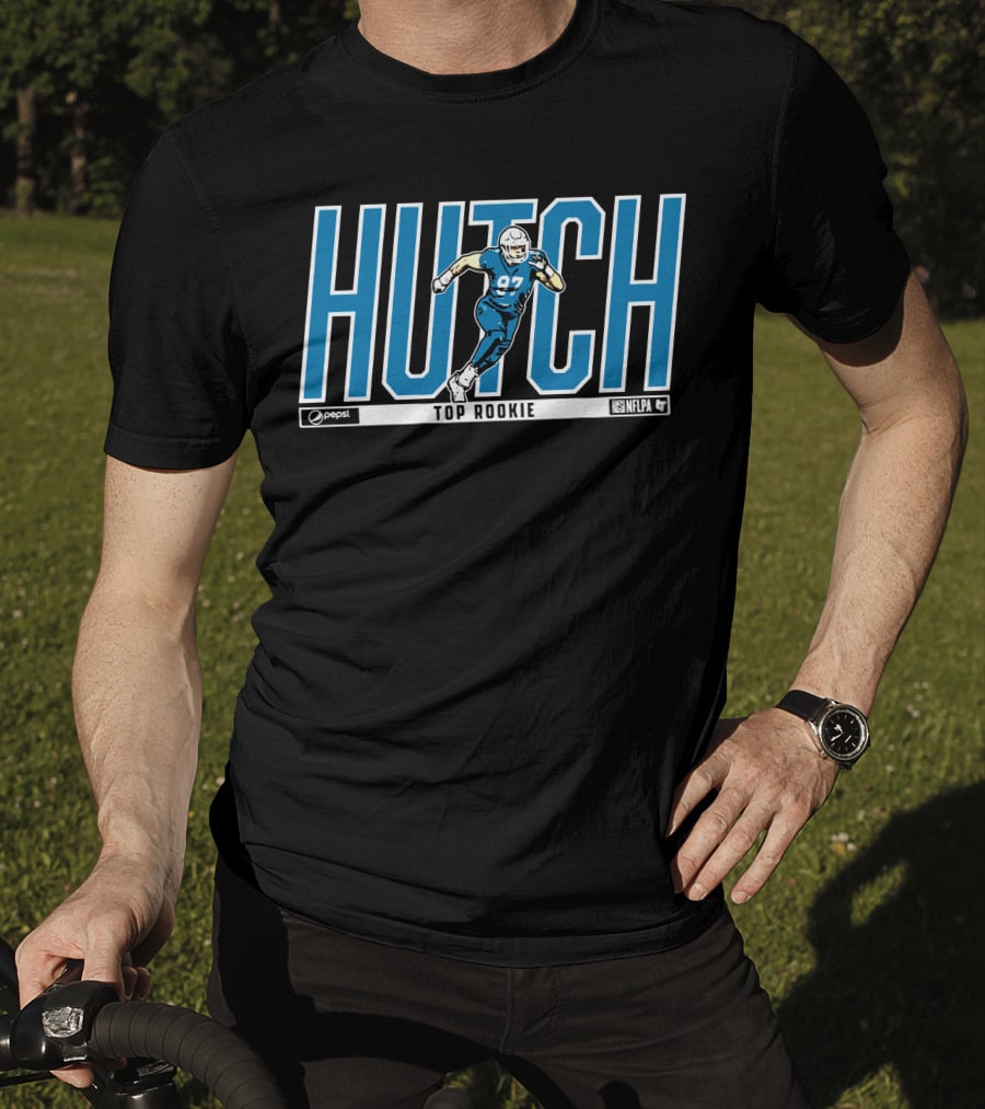 Hutchinson 97 Top Rookie Hutch Pepsi NFLPA T-Shirt