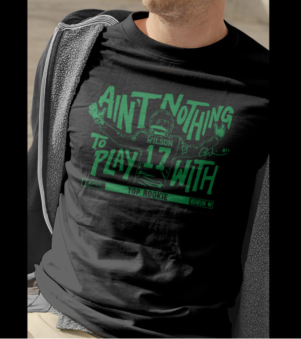 Wilson 17 Ain't Nothing To Play With Top Rookie NFLPA Pepsi T-Shirt