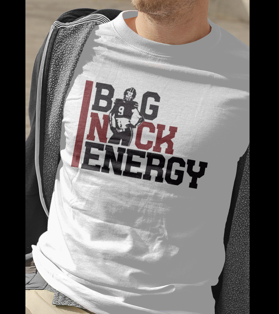 Big Nick Energy Nick Muse Football Number 9 Player T-Shirt