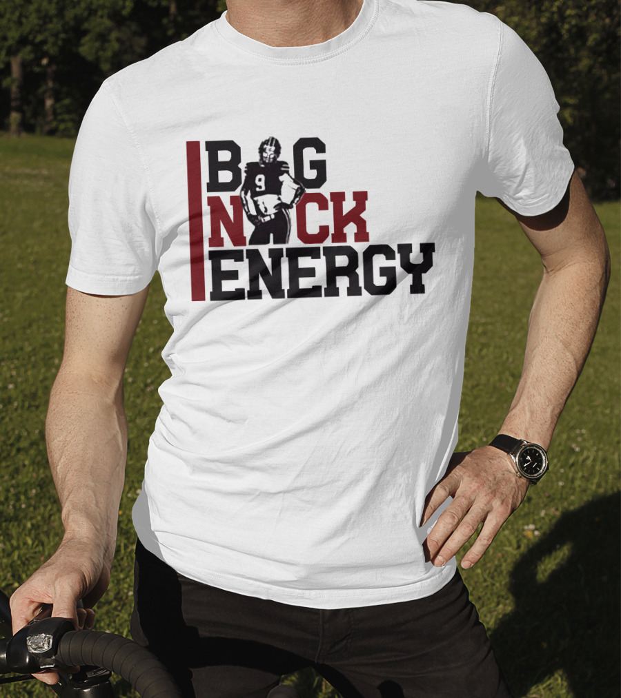 Big Nick Energy Nick Muse Football Number 9 Player T-Shirt
