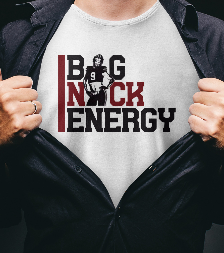 Big Nick Energy Nick Muse Football Number 9 Player T-Shirt