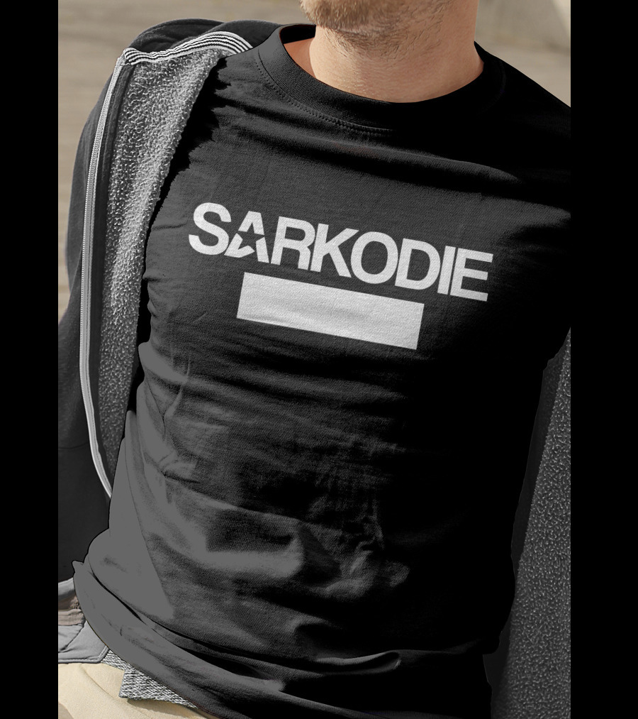 Sarkodie Star Logo Black White T-Shirt