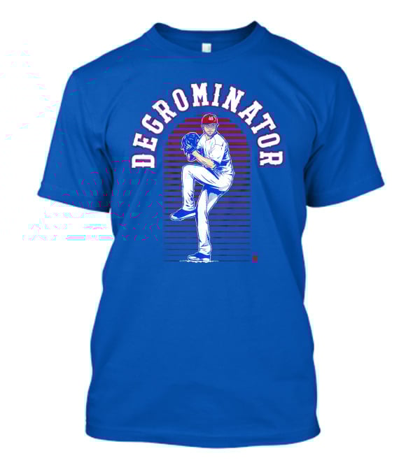 Degrominator Jacob DeGrom Baseball Pitching 48 T-Shirt