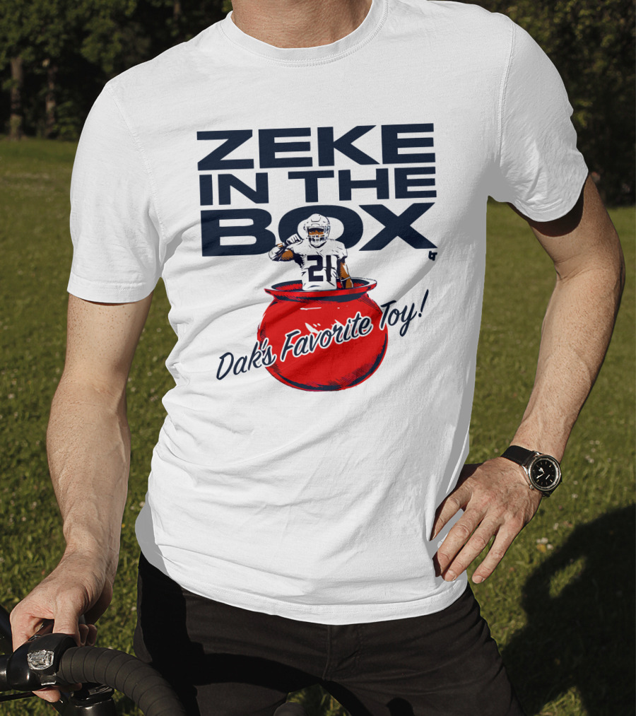 ZEKE IN THE BOX Dak's Favorite Toy T-Shirt