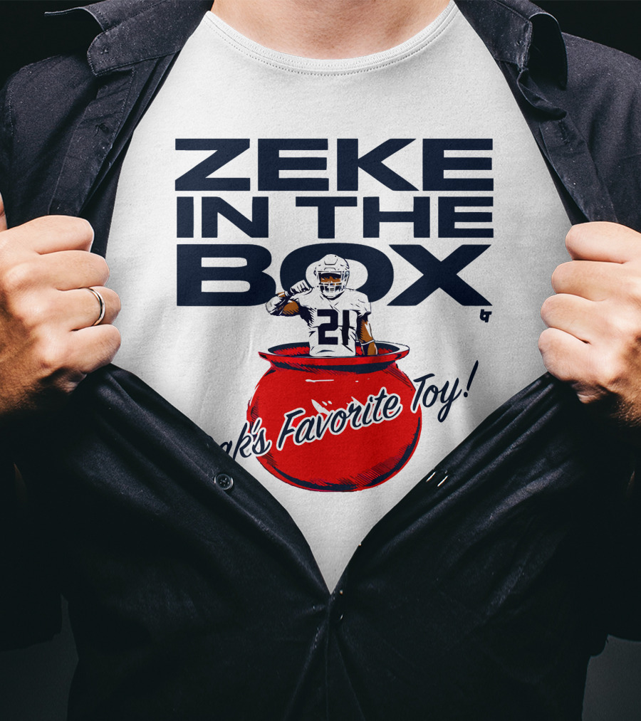 ZEKE IN THE BOX Dak's Favorite Toy T-Shirt