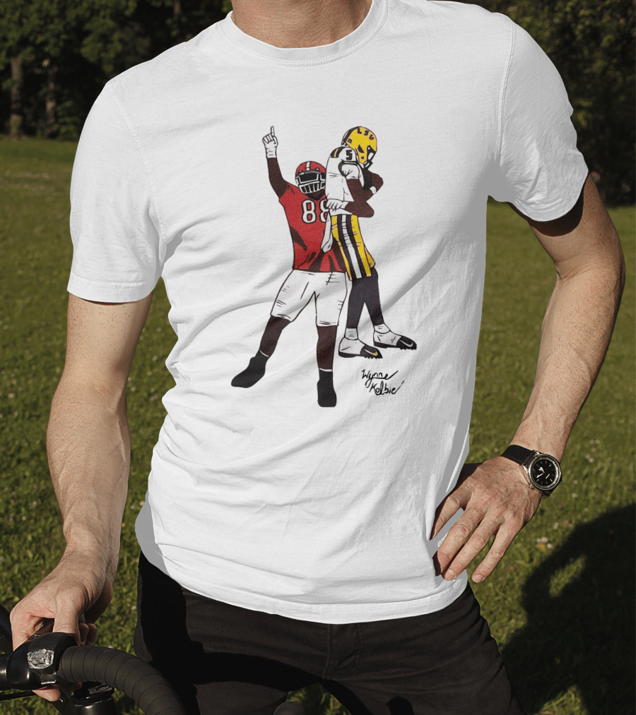 Go Dawgs Wynne Kolbie Football Celebration 88 T-Shirt