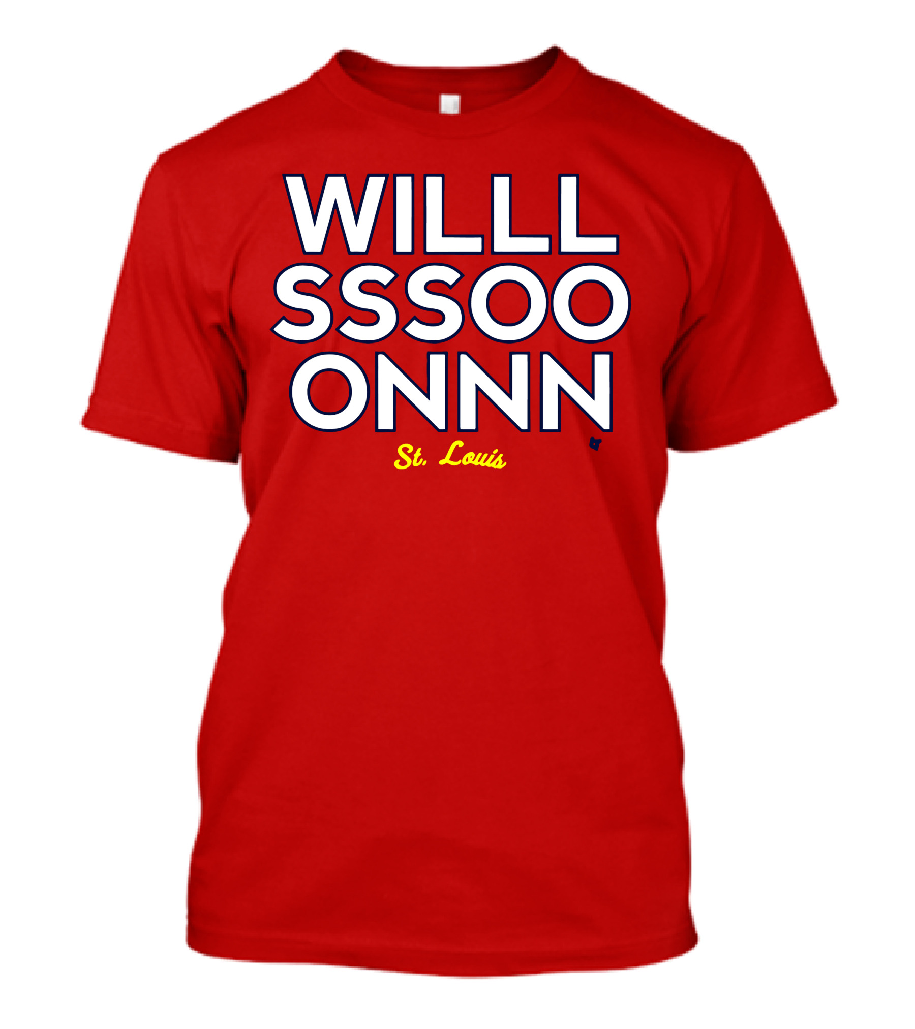 Willson Contreras Willson St. Louis T-Shirt