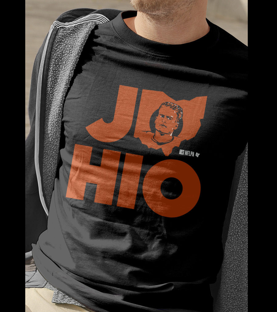 Joe Burrow JoHio NFLPA Browns Ohio T-Shirt