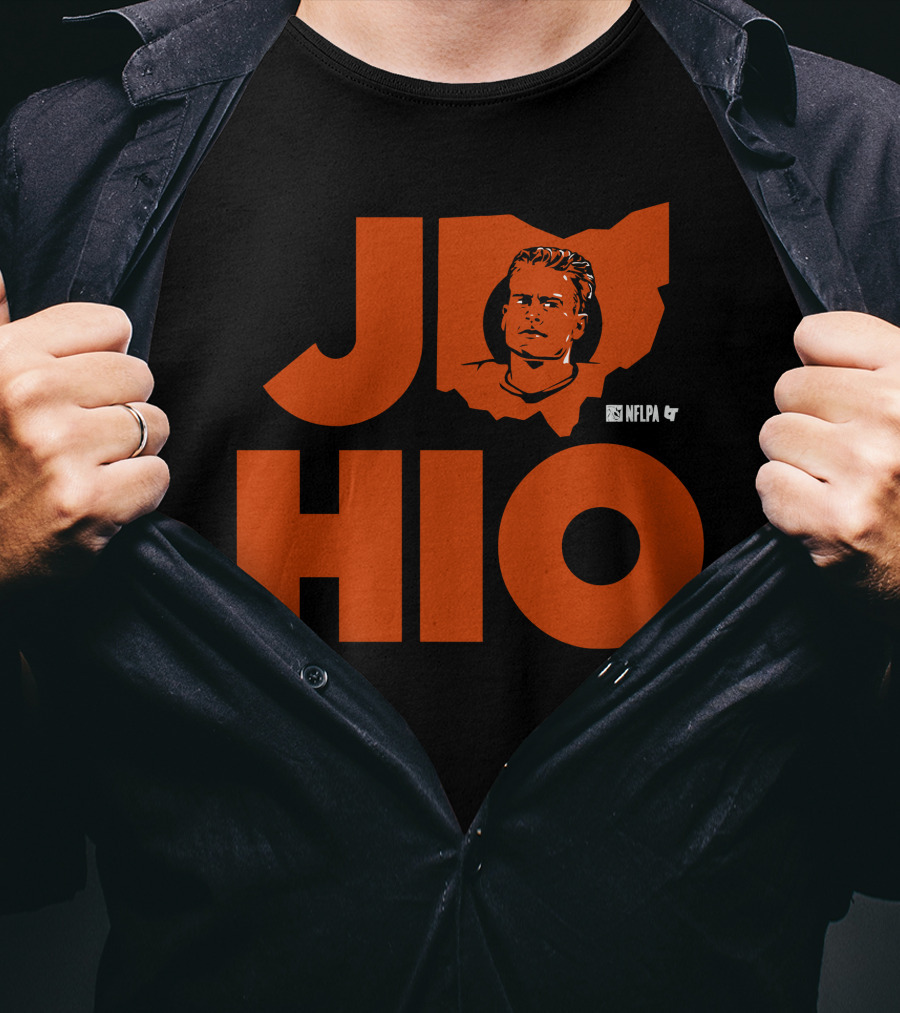 Joe Burrow JoHio NFLPA Browns Ohio T-Shirt