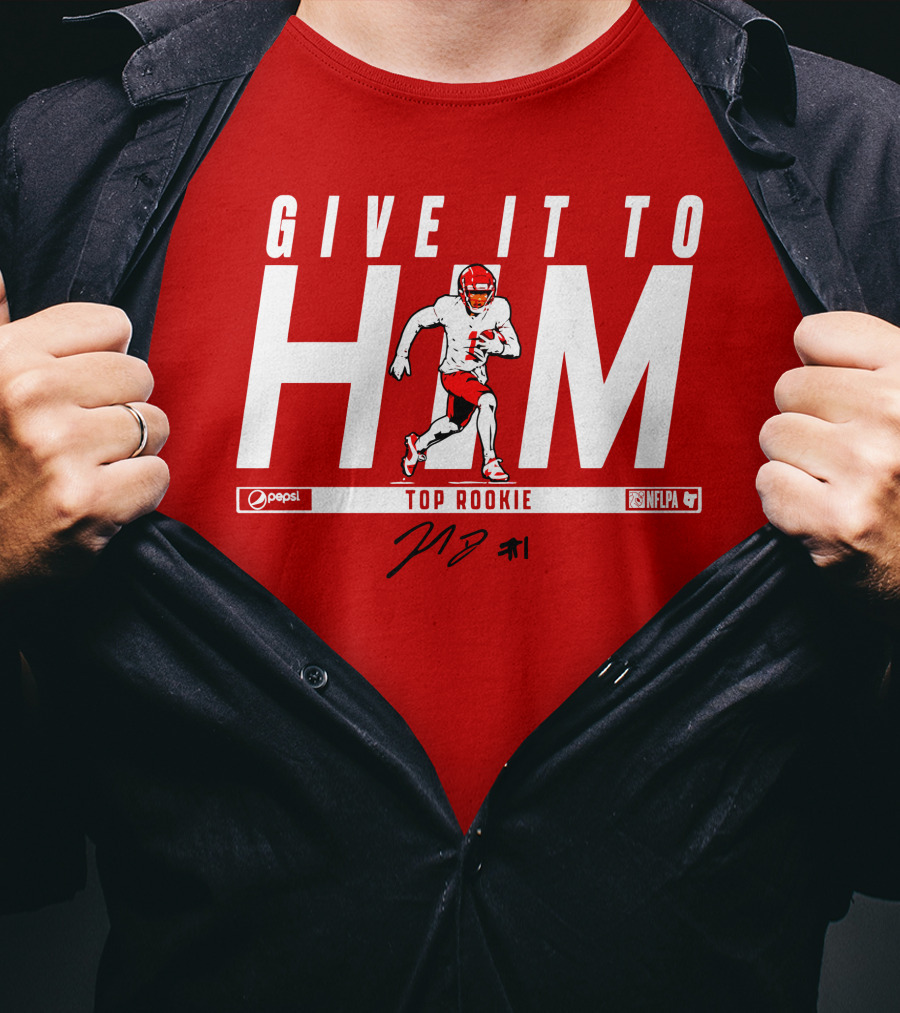 Give It To Him Top Rookie NFLPA Pepsi T-Shirt