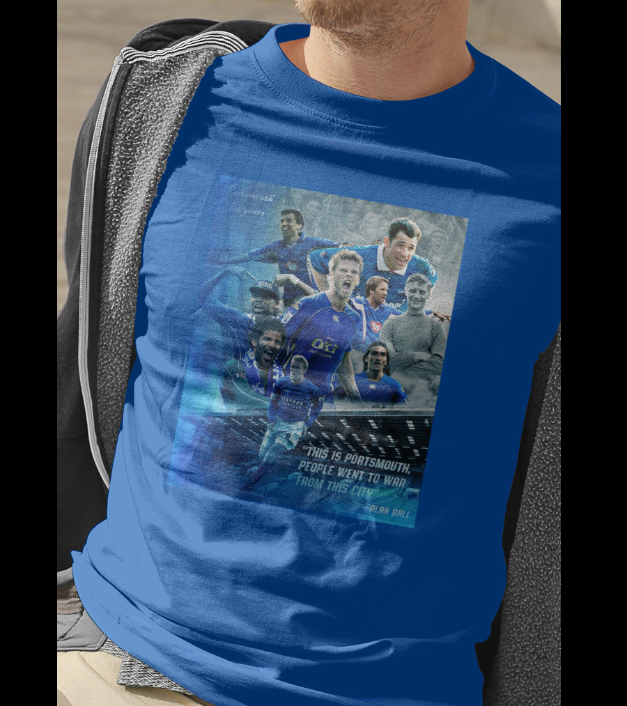 Portsmouth 125 Years This Is Portsmouth, People Went To War From This City Alan Ball T-Shirt