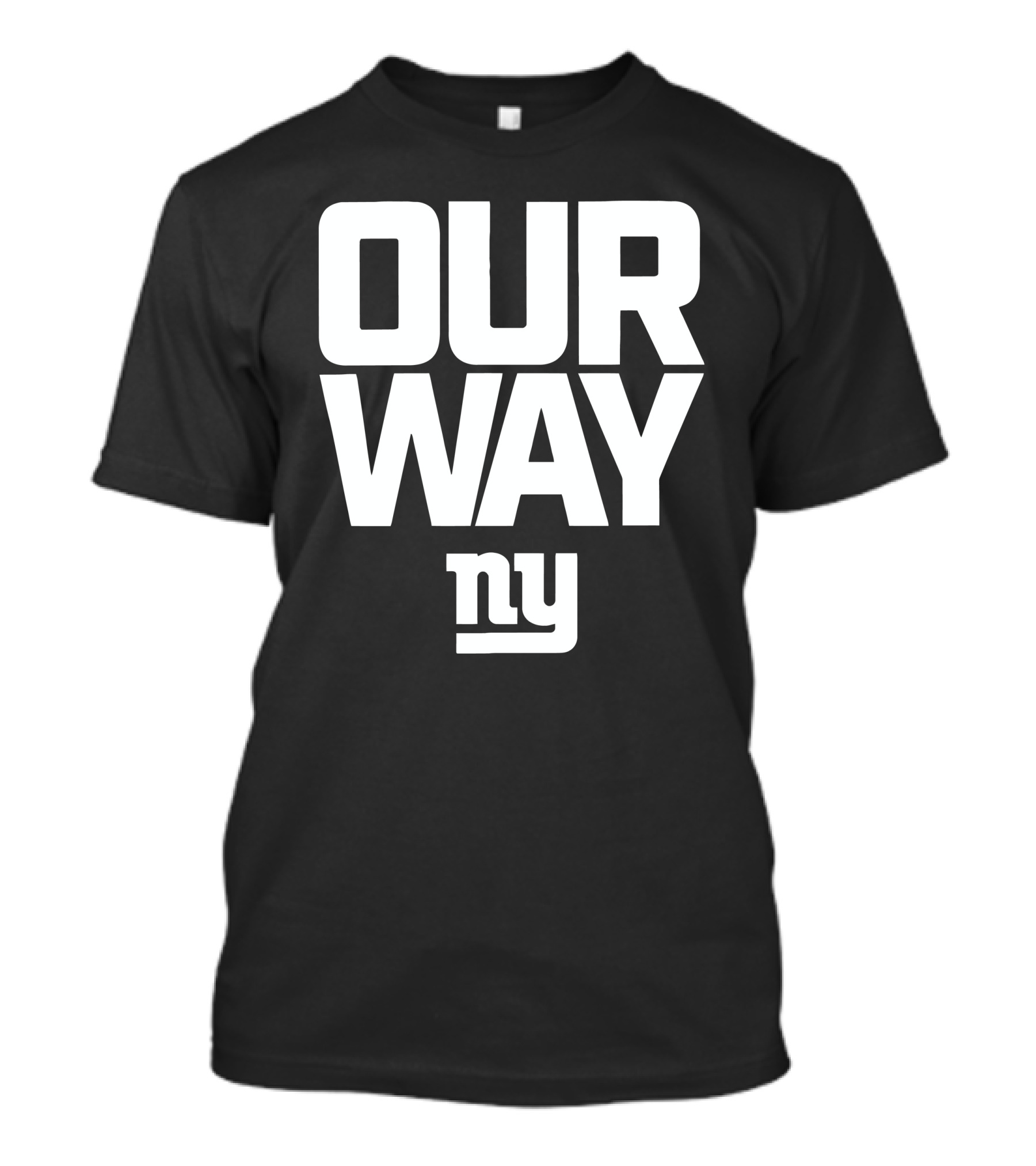 OUR WAY NY Giants Football T-Shirt