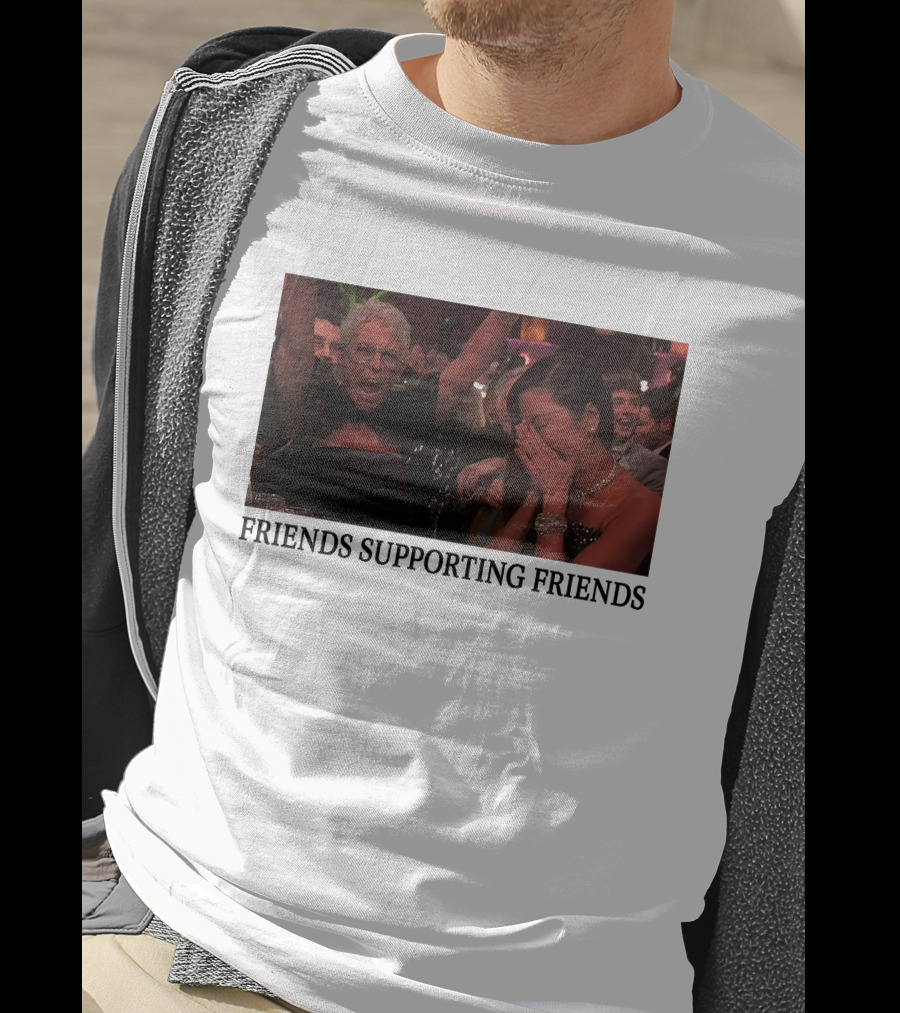 Friends Supporting Friends Michelle Yeoh Jamie Lee Curtis T-Shirt