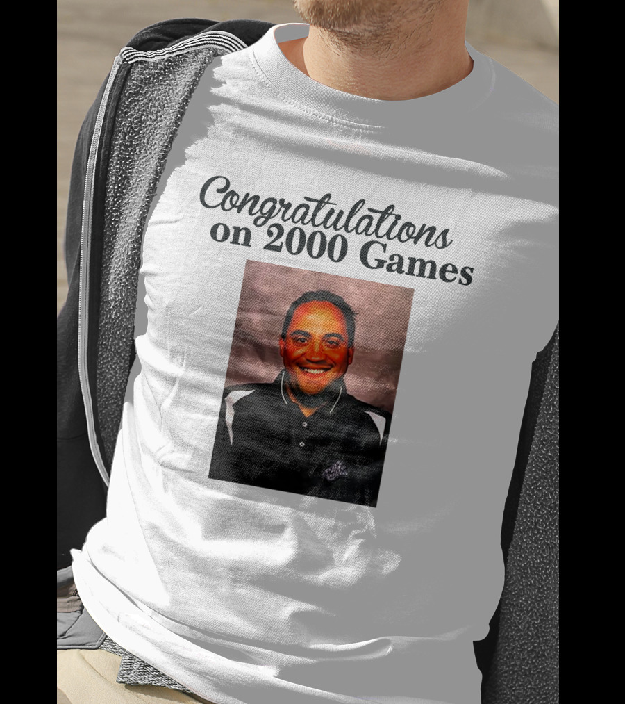 Congratulations On 2000 Games T-Shirt