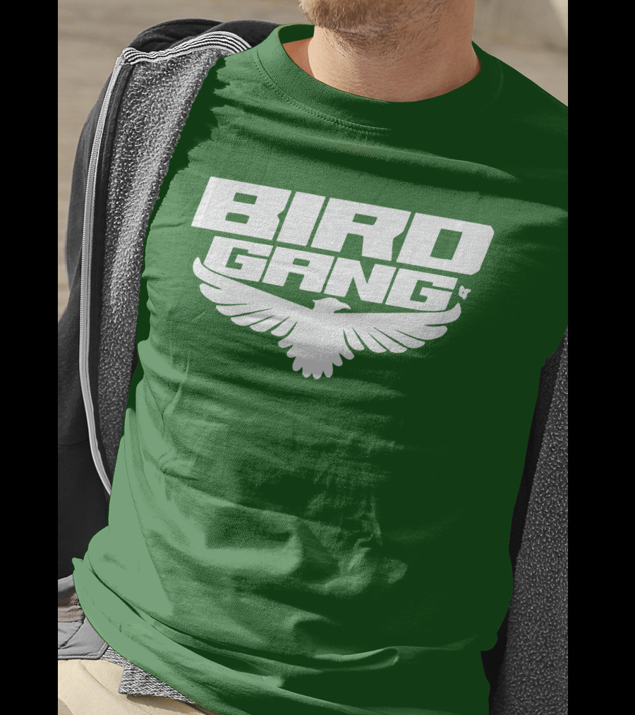 Bird Gang Eagles Wing Emblem T-Shirt