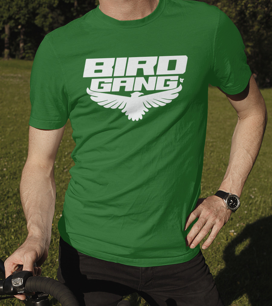 Bird Gang Eagles Wing Emblem T-Shirt
