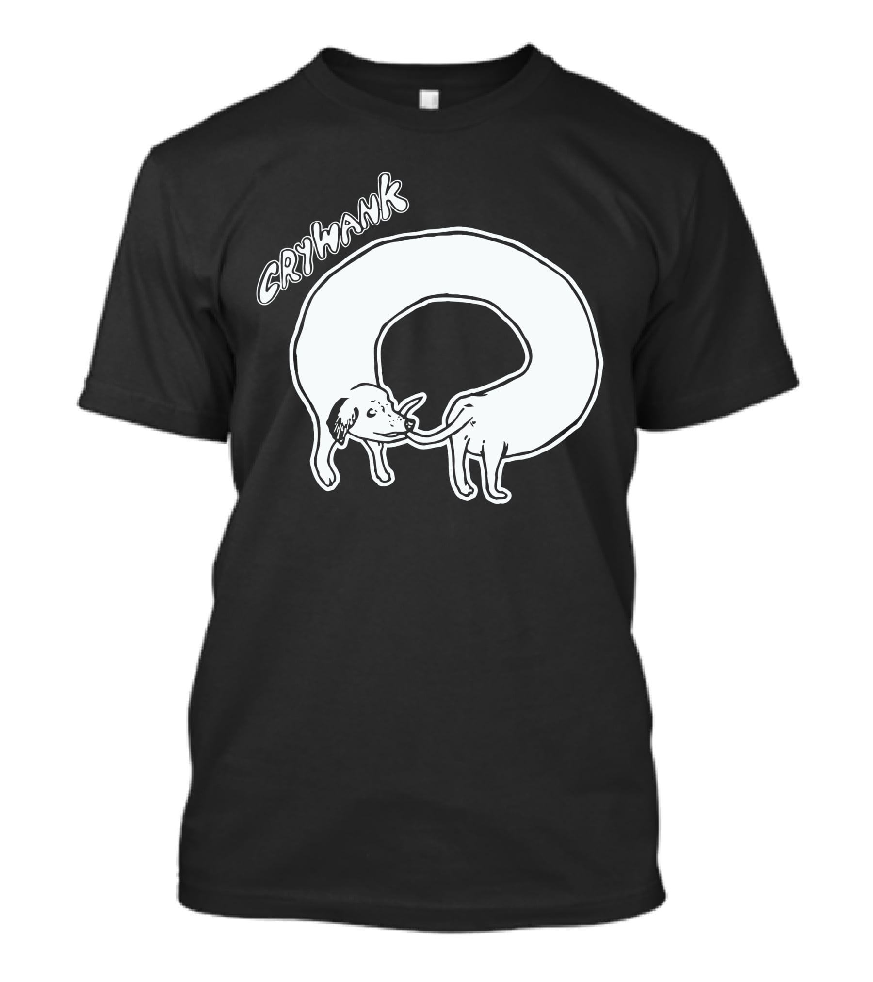 Crywank Endless Dog Loop T-Shirt