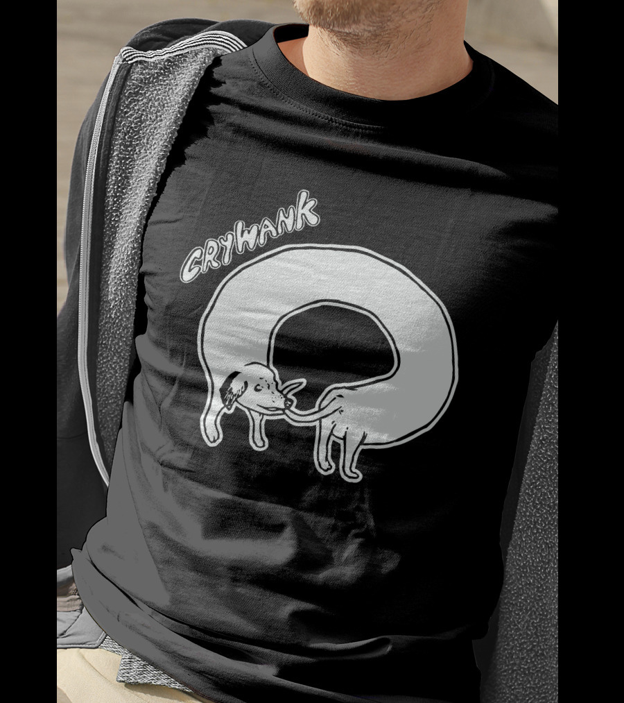 Crywank Endless Dog Loop T-Shirt