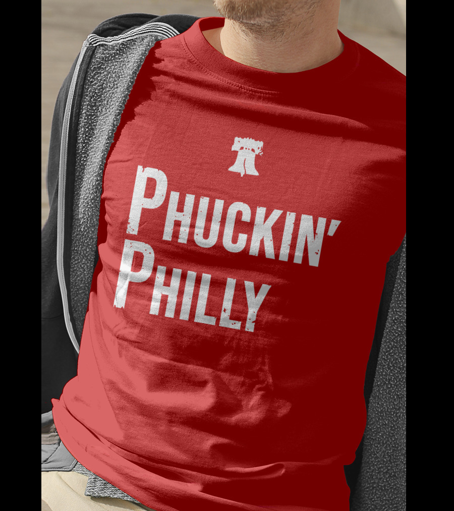 Phuckin Philly Liberty Bell Red T-Shirt